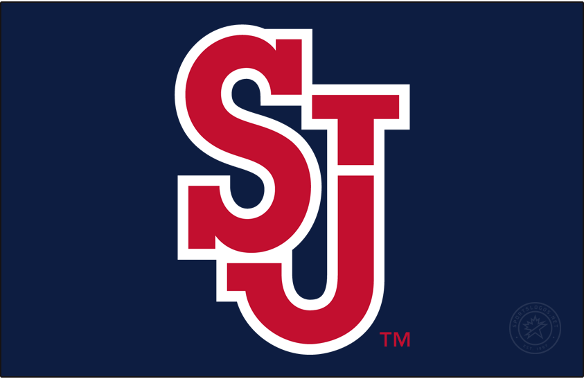 St. John's Red Storm 2015-Pres Primary Dark Logo diy iron on heat transfer